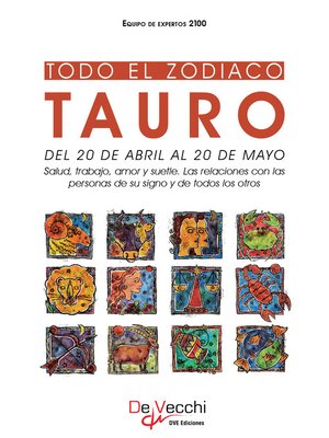 cover image of Todo el Zodiaco. Tauro